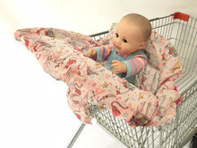 Load image into Gallery viewer, Infant supermarket grocery shopping cart cover baby seat Pad anti-dirty cover Kids Traveling Seat Cushion No dirty portable