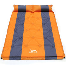 Load image into Gallery viewer, Desert&amp;Fox 2 Person Air Mattress Self-inflating Tent Sleeping Mat Attached Air Pillow Inflatable Camping Sleeping Mattress Pad
