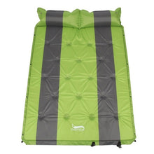 Load image into Gallery viewer, Desert&amp;Fox 2 Person Air Mattress Self-inflating Tent Sleeping Mat Attached Air Pillow Inflatable Camping Sleeping Mattress Pad
