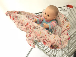 Infant supermarket grocery shopping cart cover baby seat Pad anti-dirty cover Kids Traveling Seat Cushion No dirty  portable