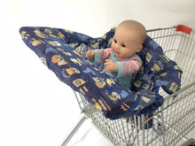 Load image into Gallery viewer, Infant supermarket grocery shopping cart cover baby seat Pad anti-dirty cover Kids Traveling Seat Cushion No dirty  portable
