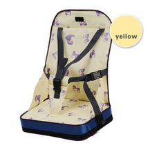 Load image into Gallery viewer, Fashion Baby Portable Booster Dinner Chair Oxford Water Proof Fabric Baby Chair Seat Safety Belt Feeding High Chair
