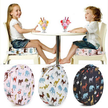 Load image into Gallery viewer, Baby Children Booster Seat Pad Kids Increased Chair Pad Anti-skid Baby Dining Chair Cushion Booster Seats 31*8cm
