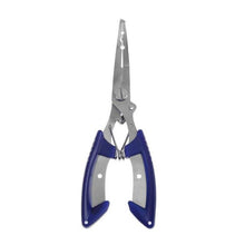 Load image into Gallery viewer, 1pcs High Carbon Steel Metal Fishing Split Ring Pliers Cutters Hook Remover Fishing Holder Tackle Pesca Iscas Scissors Sheath
