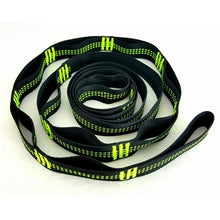 Load image into Gallery viewer, Nylon Webbing Climbing Rope Durable Camping Travel Sling Outdoor Tree Hanging Hammock Strap High Load-Bearing
