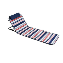 Load image into Gallery viewer, Outdoor portable folding sitting and lying dual-use chair,, fishing chair outdoor camping lunch break beach chair
